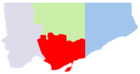 map of toronto central region